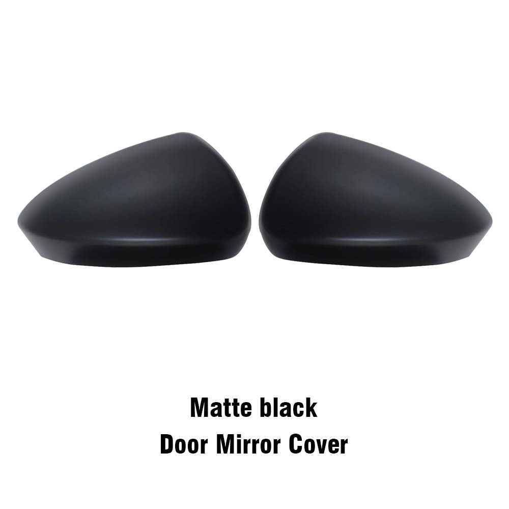Door Mirror Cover For Toyota Rush 2024 Car Rearview Accessories Carbon Fiber Chrome Silver Matte Black