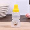 4Pcs Cartoon Mini Bear Sauce Squeeze Bottle Mini Bento Box Soy Sauce Box Tomato Sauce Honey Salad Sauce Container Accessories
