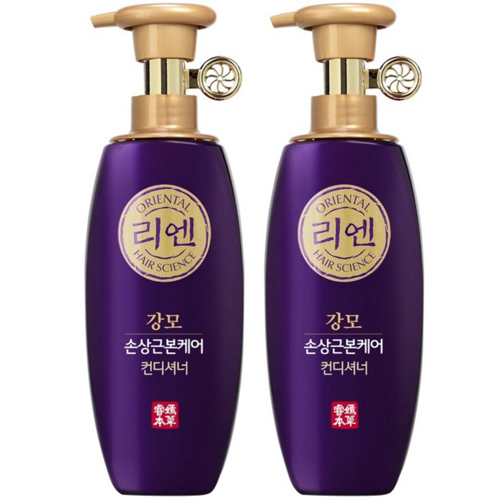Rien Strong Hair Damage Root Care Conditioner 400ml 2 pcs