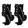 2Pcs Adaptive Cycling Water Bottle Holder 360 Degree Rotatable Automatic Clamping Bicycle Water Bottle Cage Universal Motorcycle Water Bottle Mount