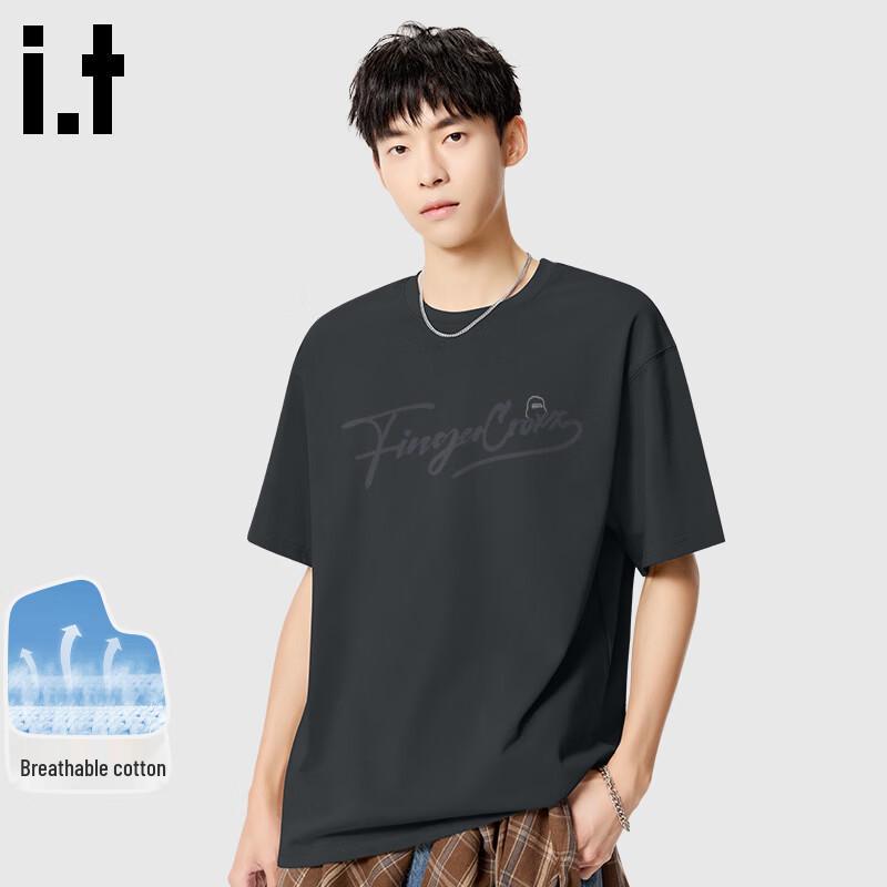Fingercroxx IT Men's Loose Fit Cotton T-Shirt