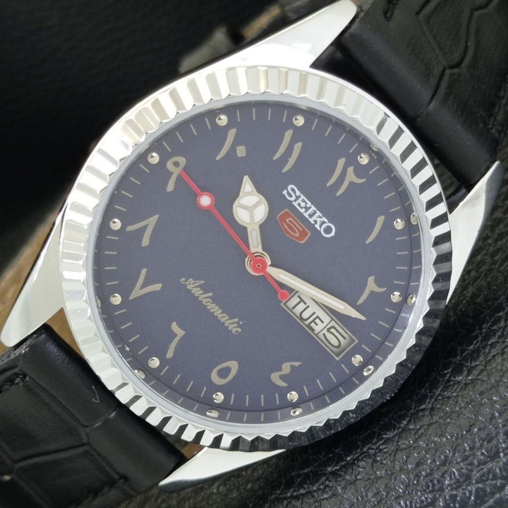 

REFURBISHED SEIKO 5 AUTOMATIC 6309A VINTAGE JAPAN MENS ARABIC WATCH a441513-5 Sk-a441513