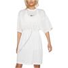 Nike Lab Collection Casual Sport Mesh Round Neck Dress Women Dress White CJ0177-100