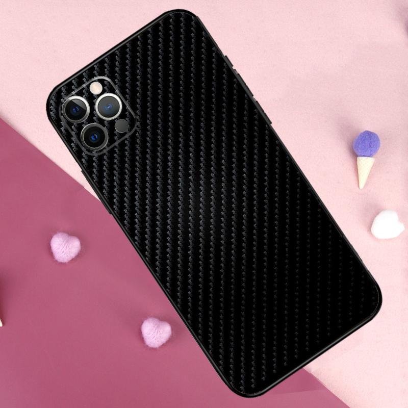 Forged Carbon Phone Case For iPhone 17 Pro Max 17 Air 11 14 15 16 Pro Max Plus 12 13 Mini 16e Back Cover