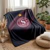 Servette FC Coperta Morbida in Pile di Flanella Leggera Accogliente Calda Coperta Plaid per Divano Letto Arredamento Casa
