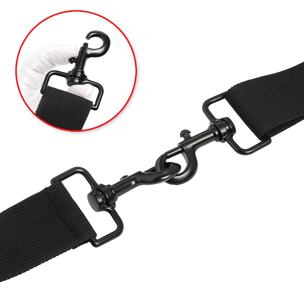 Nylon Taschengurt Herren Taschen Schultergurte Aktentasche Laptop Umhängetaschen Gürtel Zubehör Gepolstert mit Metall Drehhaken 155cm