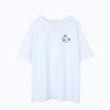 Summer Korean version of the new simple and loose medium and long BF style bear print short-sleeved T-shirt top female student