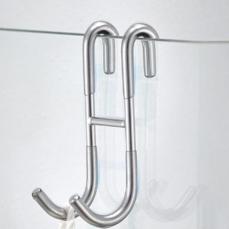 Wall Mount Ladder Rack Hanger Heavy Duty Multi-functional Garage Organizer for Stroller Ladder Sports Gear Max 70lbs
