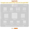 AMAOE BGA Reballing Stencil SSD 1/2/3/4 for Solid State U Disk Flash Memory BGA Stencil BGA Main Control 2246 Stencil Repair