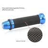 1 Pair Motorcycle Grips Hand Rubber Anti-Slip Cycling Scooter Handlebar Grips Modified 22-24Mm Universal Rubber Handle Bar Grips