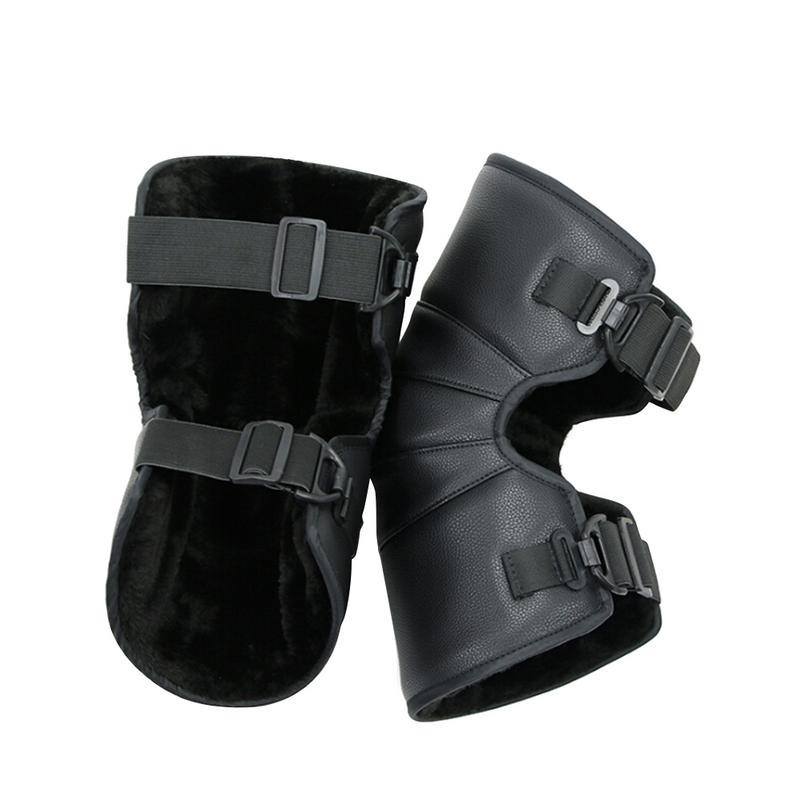 Uniwersalne zimowe motocyklowe ciepłe ochraniacze kolan Zimowe motocyklowe ochraniacze kolan Ciepłe termiczne Electrombile Ochraniacze kolan