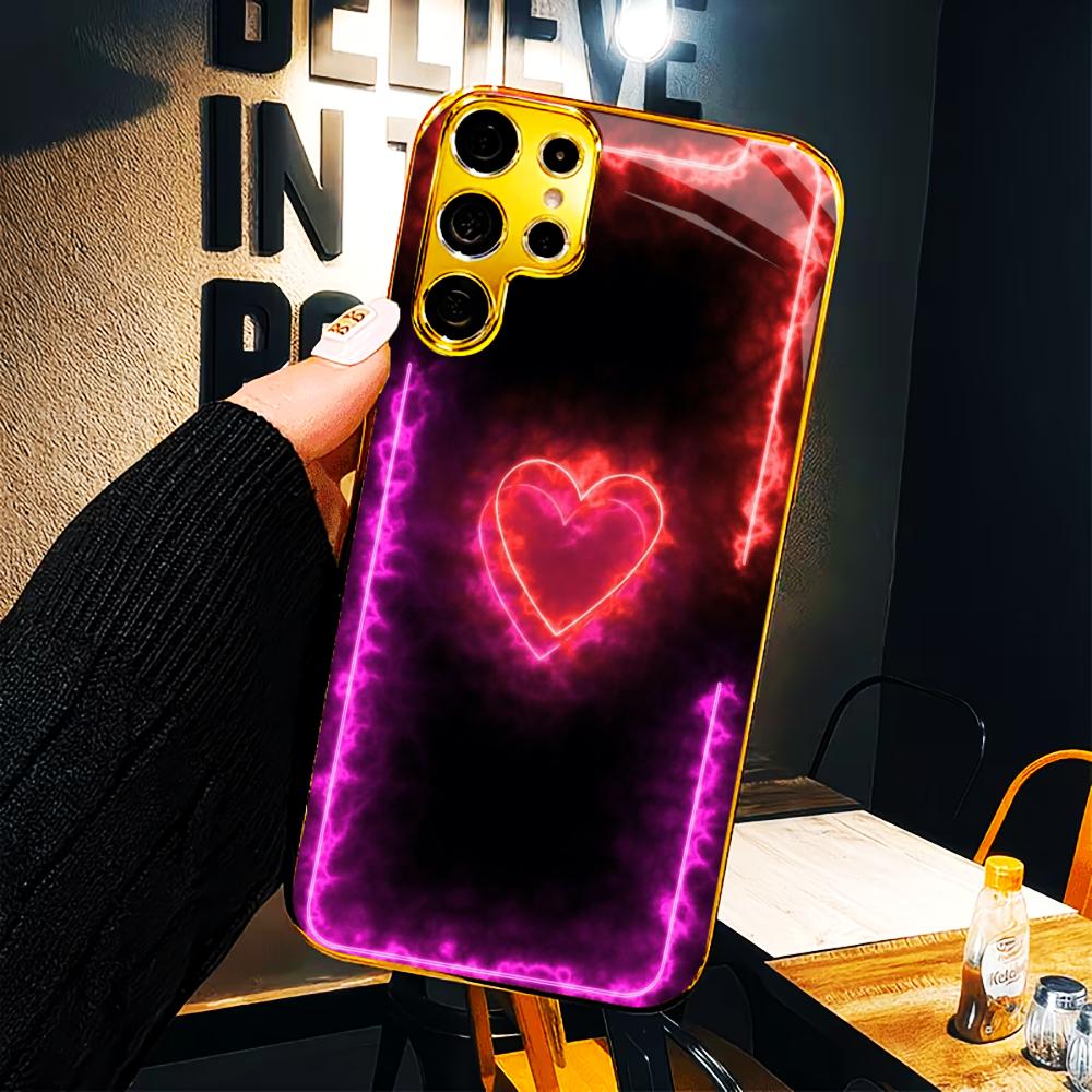 Love faddish cellphone new Bestseller model PhoneCase Glass PhoneCase for Samsung Galaxy S26 S25 S24 S23 S22 FE,Ultra,Plus