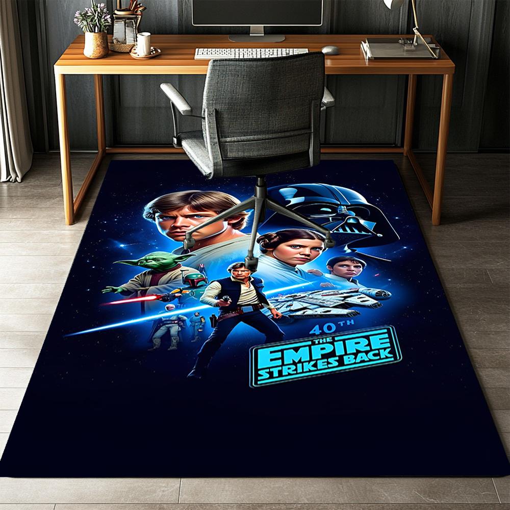 Star Wars Printed Carpet Rug for Office Chair Living Room Bedroom Kitchen Room Decor Gifts