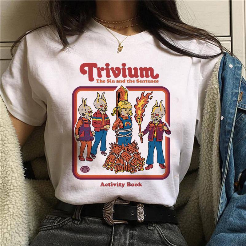 

Harajuku Funny Female Tshirt Satan Vintage Graphic Tees Dogs Mommy Can We Keep Him Fashion Short Sleeve T Shirt Women Tops 4XL