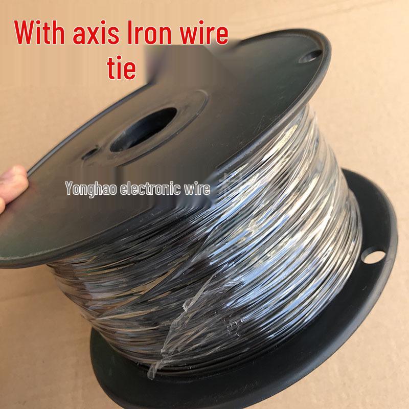 Eco-Friendly Iron Wire Cable Ties: Galvanized PVC Coated Binding Straps for USB and Data Cables