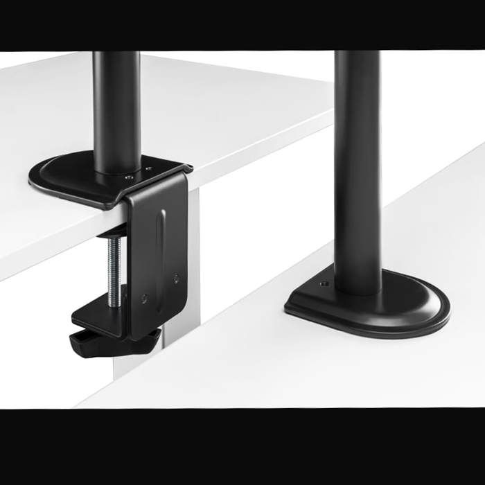 Support Écran PC - LC-POWER - LC-EQE-A32B - 32 pouces - 9 kg - Réglable en hauteur jusqu'à 40 cm