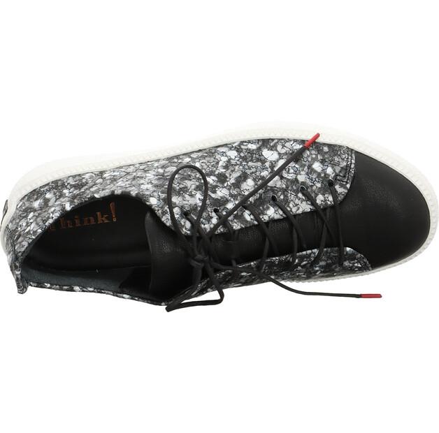 Женские полуботинки Think Turna sneaker low чёрные kombi