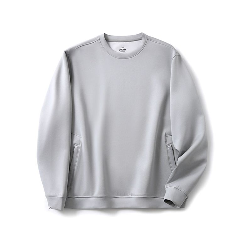 Air Cotton Sweatshirt Outwear Men 2024 New Spring and Autumn round-Neck Non-Hoodie Export Men's Outdoor Casual Tops