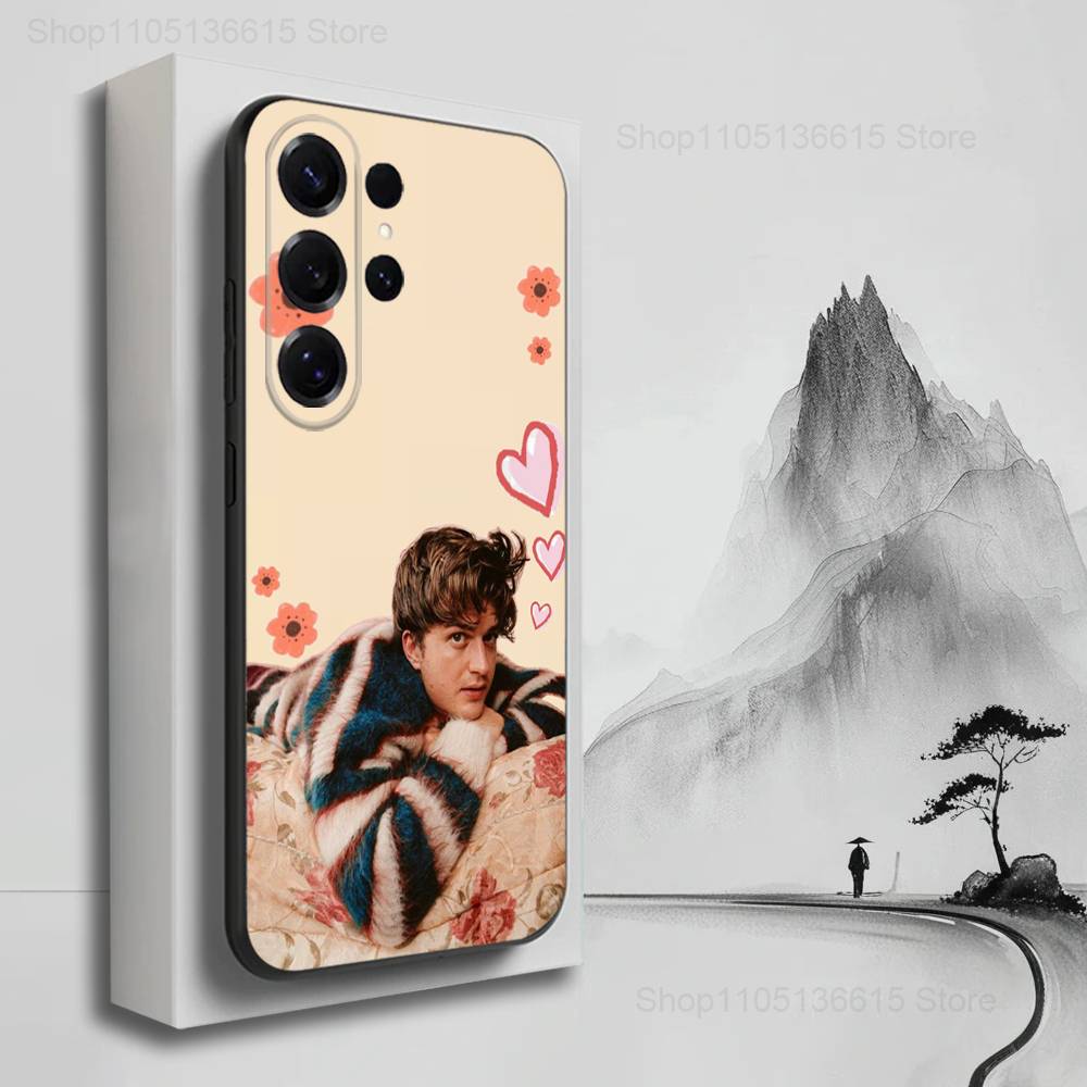 Cute J-Joe K-Keery Singer Case For Samsung S10,Plus,S9,Ultra,S24,S21,S20,S23,FE,S22,S25,Lite,Soft Silicone Black