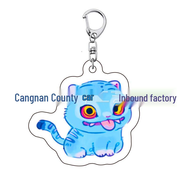Kpop Demon Hunter Girl Group Keychain: Lumi, Zoe, Mira & Qin Yu Cute Acrylic Schoolbag Pendant