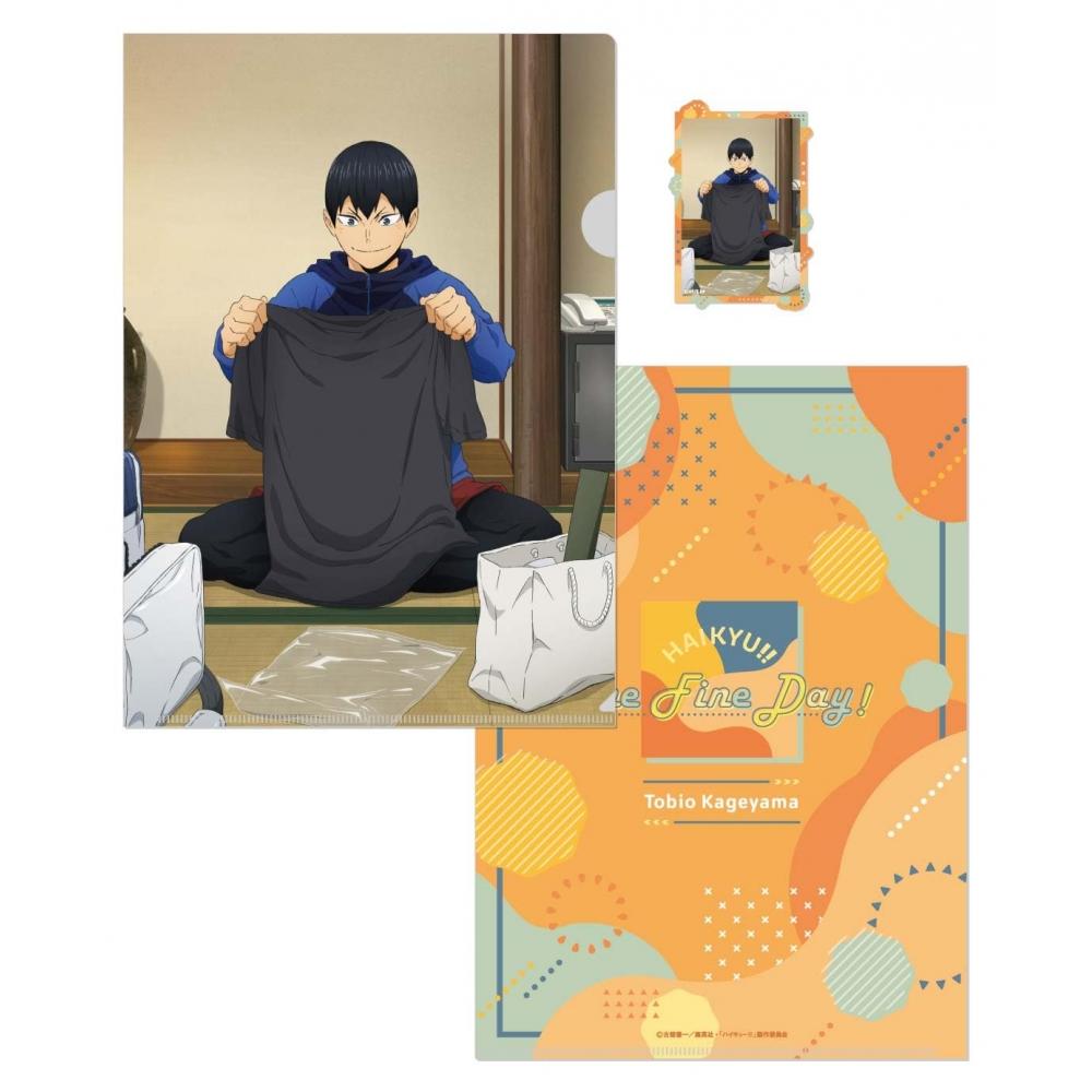 

Haikyu Clear File Die Cut Sticker Set One Fine Day 2.