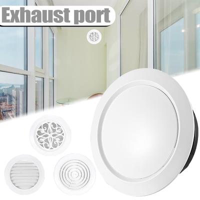 4 Types Air Vent Cover Ventilation Grill Outlet With With Built-In Screen Mesh Adjustable Vent Exhaust Hood For Wall Ceiling