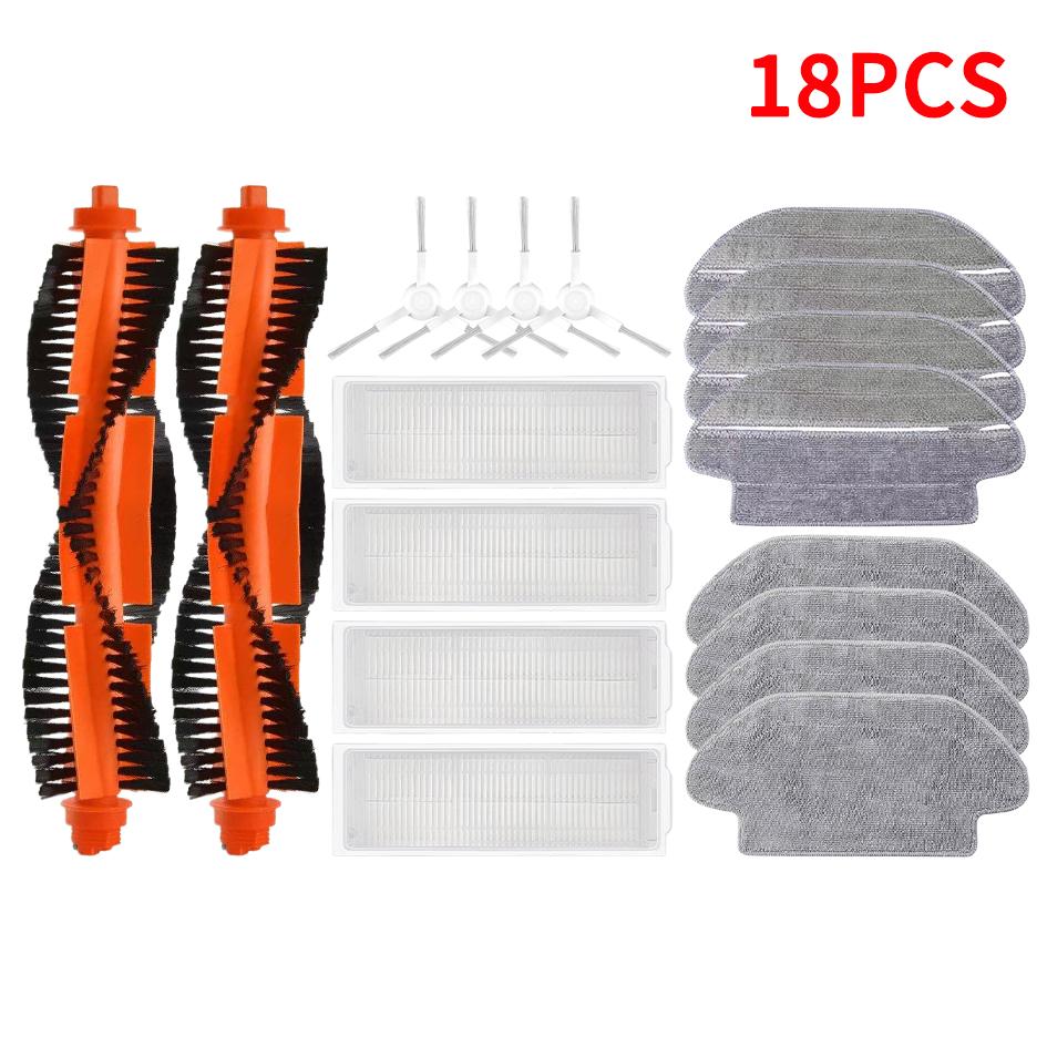 For Xiaomi Mijia Robot Vacuum Mop 2S 3C Mi Robot Vacuum Mop P Accessories Mop Cloths Main Side Brush XMSTJQR2S STYJ02YM