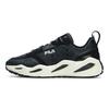Fila Krypto Stoff Synthetikleder TPU Bequem Sportbekleidung Strapazierfähig Niedrig geschnitten Lifestyle Schuhe Damen Sneaker Schwarz F12W313101FUB