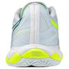 Mizuno Wave Enforce Tour 2 Shark Comfortable Fit Shock Absorption Durable Low-Top Tennis Shoes Women sneaker Light-Blue Yellow 61GA260120