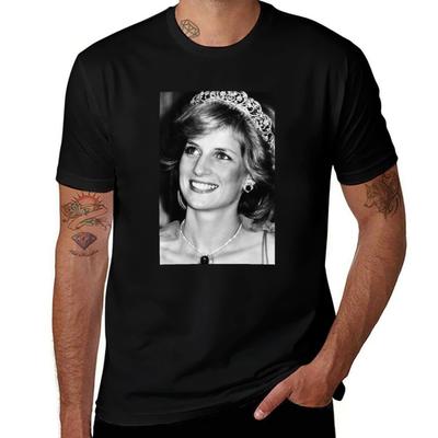 Prinzessin Diana Starkes Unisex-T-Shirt Basic Einfaches T-Shirt Für Frühling Und Sommer