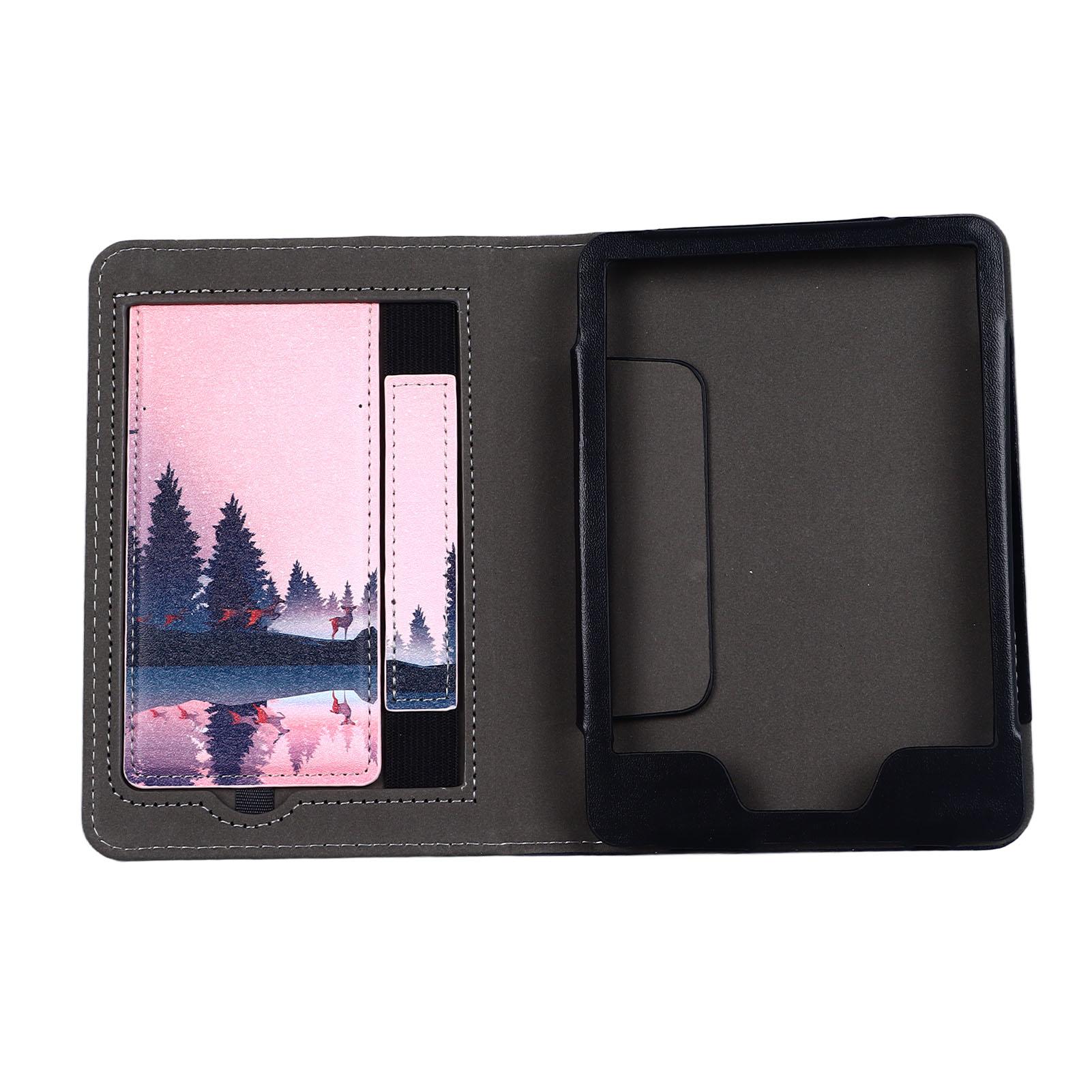 Чехол-обложка для электронной книги с нанесенными изысканными узорами, защитный чехол с ремешком для руки для 11-го поколения 2022