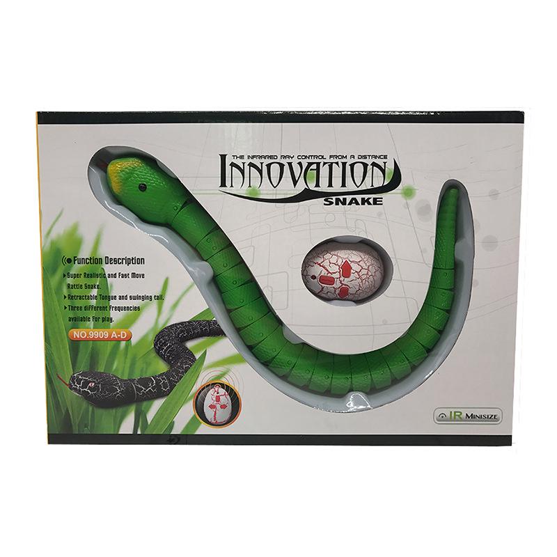 Remote Control Electric Prank Snake Toy - Simulated Rattlesnake Movement