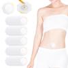 50Pcs/Set Replacement Disposable Castor Oil Pack Self-Adhesive Adhesive Navel Stickers Seepage Resistant Belly Button Protectors