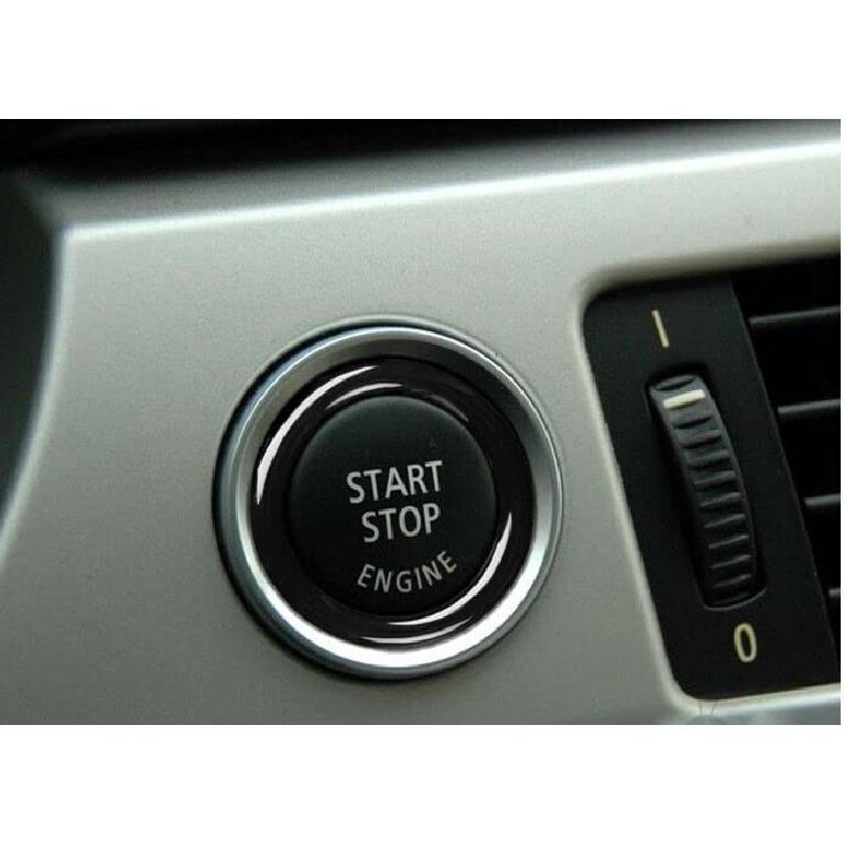 Glossy Black Engine Start Stop Switch Button Cover Trim for BMW 3 Series E90 E92 2006-2012, for Z4 E89