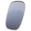 Gold Hanging Circle Wall Mirror in a Gold Metal Frame 35x19.5 cm