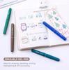 LANGUO 45/9 Colors Erasable Gel Pen 0.6mm Fine Point Erasable Pens Twist Smooth Writing Drawing Painting School Office Supplies