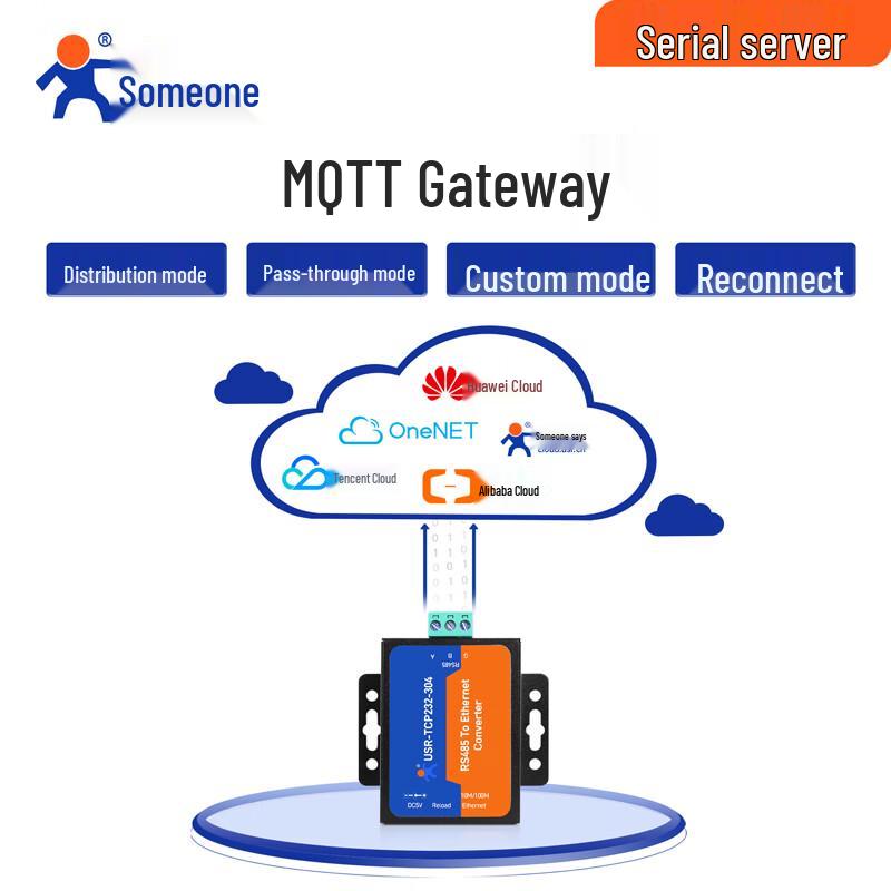 USR-TCP232-304 Sériový server RS485 na Ethernet