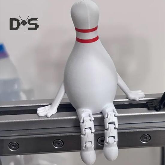 Tennis Model Ornament Golf Basketball Soccer Baseball Ball Figure Articulated Legs Display Model Office Desk Accessory