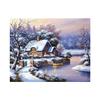 Forest House Scenery Rhinestone Painting Landscape Crystal Stitch Home Decoration Diamond Picture