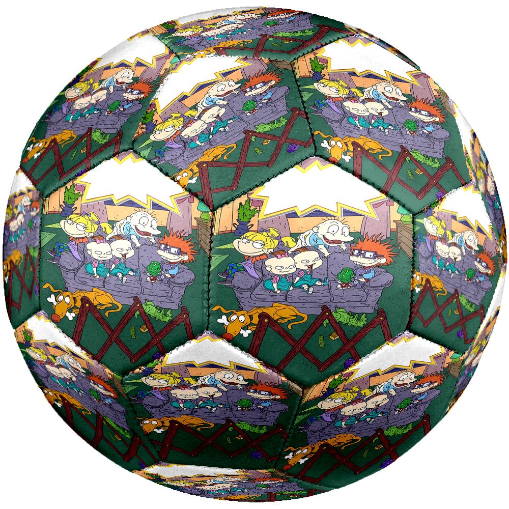 Rugrats Theme Size 5 Soccer Ball, Suitable for Both Indoor and Outdoor Matches, a Gift Suitable for Everyone.
