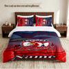 Sydney Roosters Personalized Custom Name 3‑Piece Bedding Set Soft Duvet Cover Set For Bedroom Home Decor