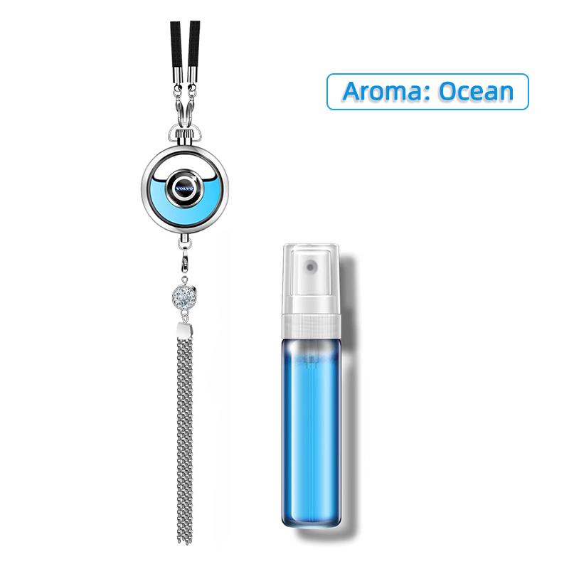 Car Logo High-Grade Air Diffuser Aroma Perfume Pendant Freshener For Volvo XC90 V90 V60 XC60 V40 S80 S60 S90 C40 XC40 V70 XC70 C