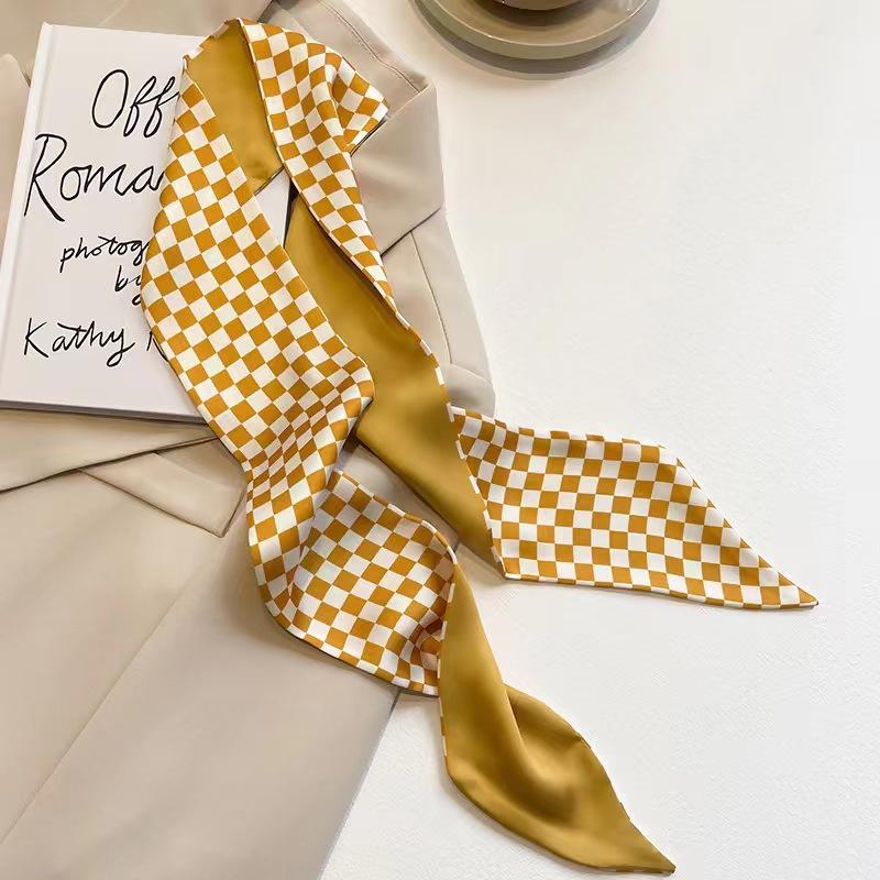Multifunctional Floral Printed Hair Band Headwear Scarves 6.5cm*90cm