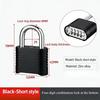 4 Digit Code Keyed Padlock Anti-theft Travel Suitcase Lock  Locker, Gym,Home Office