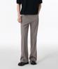 Whipcord Flare Hidden Banding Slacks [Grayish Beige]