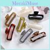Elegant Oversized Hair Claw Clips Featuring Trendy Geometric Designs For Women
