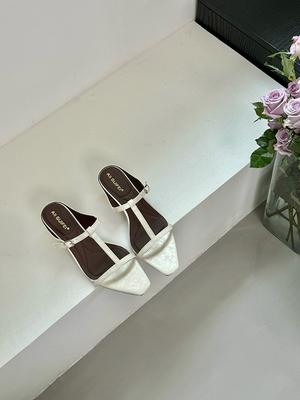 Ladies High Heel Summer Outdoor New Slippers Socialite Open Toed Sandals Elegant Women's High-heel Slipper Mujer