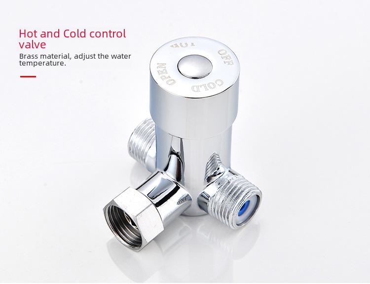 Smart Automatic Infrared Dual-Temperature Faucet for Hands-Free Washing