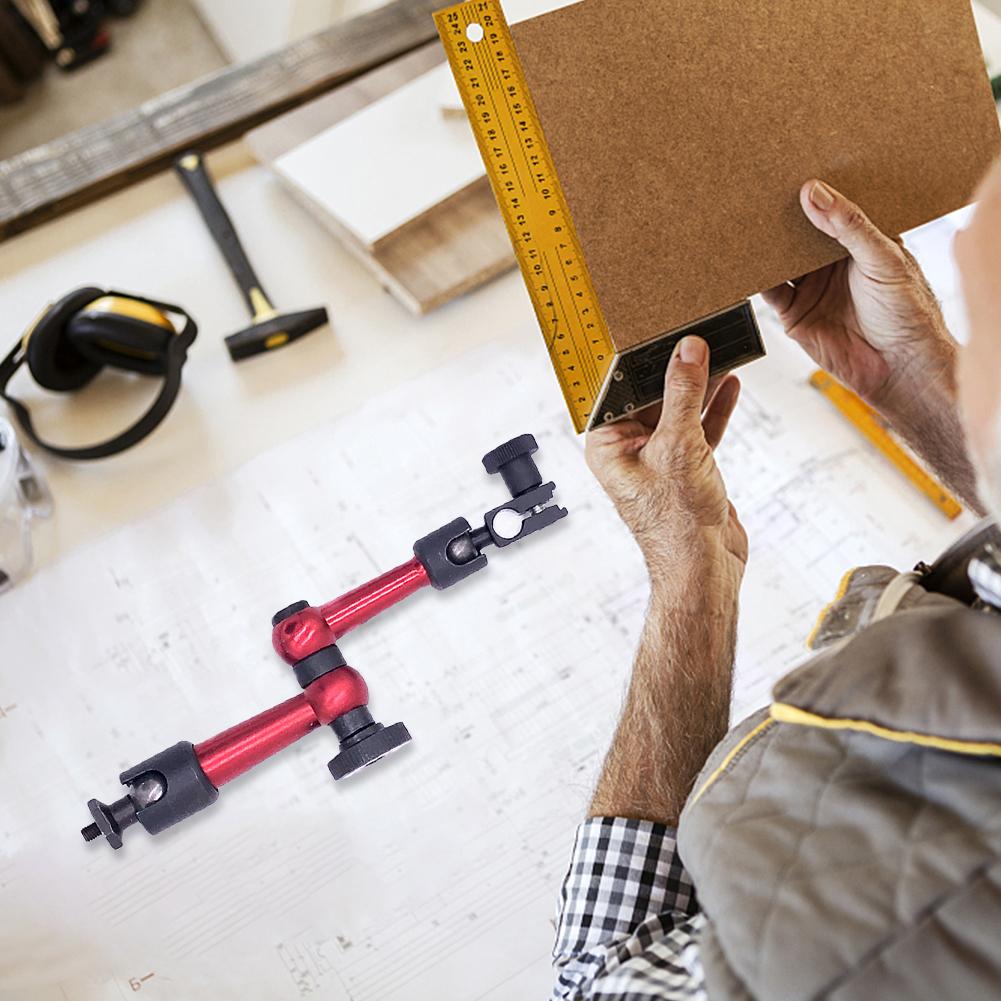 High Precision Flexible Dial Test Indicator Adjustable Universal Magnetic Base Holder Dial Test Indicator Tool Flexible Stand