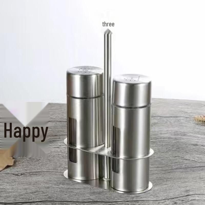 304 Stainless Steel Dining Table Seasoning Dispenser Set